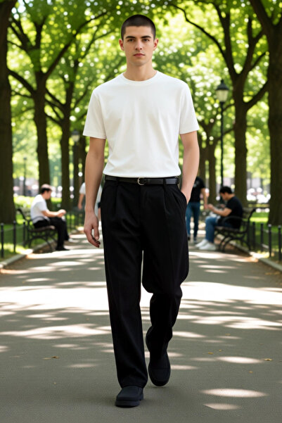 PayBuy Men's Velvet Textured Pants Functional Durable Quality Comfortable Aesthetic Premium Casual