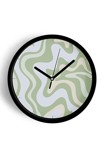 JHAAR Ceas de perete modern cu tematică abstractă - boemă - geometrică - 35 c...