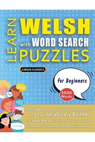 INDEPENDENT CAT ÎNVAȚĂ LIMBA GALEZĂ CU PUZZLE-URI DE CĂUTARE DE CUVINTE PENTR...