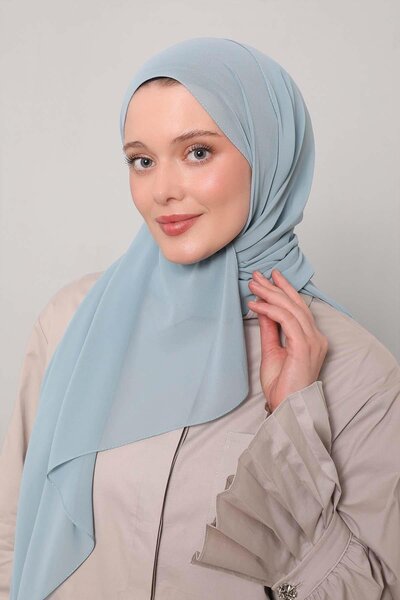 Levidor Turquoise Lux Chiffon Shawl