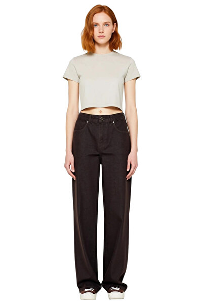 PayBuy Women's High Waist Wide Leg Denim Pants Functional Durable Quality Comfortable Aesthetic