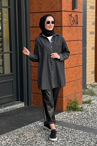 Invee Πουκάμισο 7163 Μαύρο