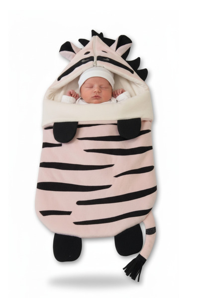 GÜLERBEBECİX قماط أطفال بنمط الحمار الوحشي للجنسين