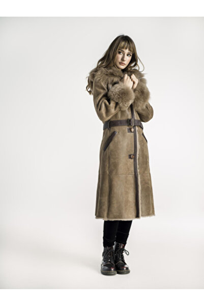 Ariela Sebis Long fur coat