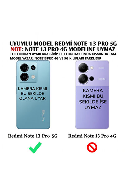 Kılıforyum Redmi Note13Pro 5g Case Does Not Fit 4g Diamond Luxury Rhinestone Glitter / Velvet Lining Inside – Premium Series