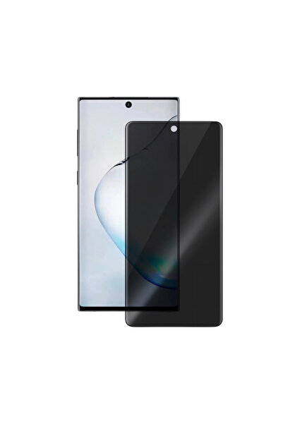 Casenjoy Samsung Galaxy Note 10 Plus Uyumlu - Hayalet(Privacy) Nano Ekran Kor...