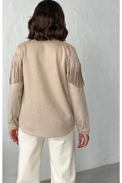 Luminosa Suede Dropli Scuba Shirt 34455^^^