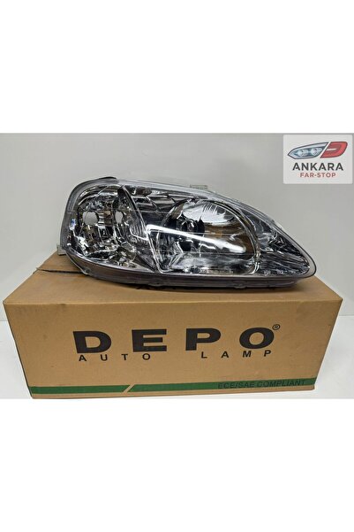 Depo HONDA CİVİC İES MAKYAJLI KASA SEDAN 1999-2001 FAR LAMBASI SAĞ (MAKYAJLI ...