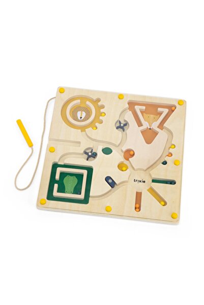 TRIXIE BV Jucărie interactivă – Labirint magnetic din lemn, TRIXIE, 2 ani+