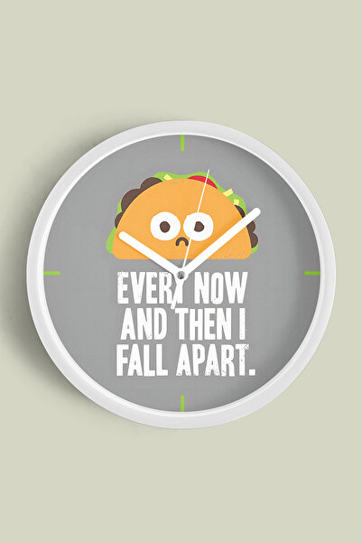 JHAAR تصميم حديث بخط مكتوب - ساعة حائط 'كلما كان الأمر كذلك' أتتريت الانقسام ...