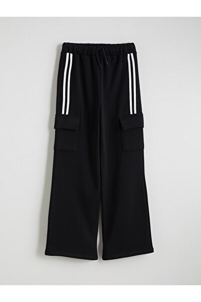 LC Waikiki Pantaloni de sport cargo pentru fete cu talie elastică