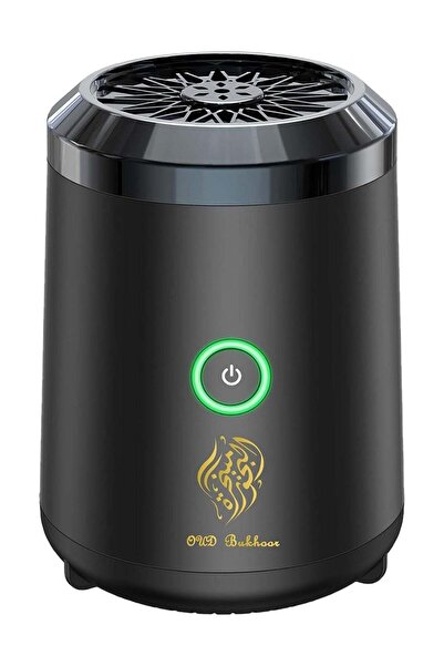 Generic Oud Bukhoor Electric Burner - USB Rechargeable Portable Smart Aroma Diffuser (Black)