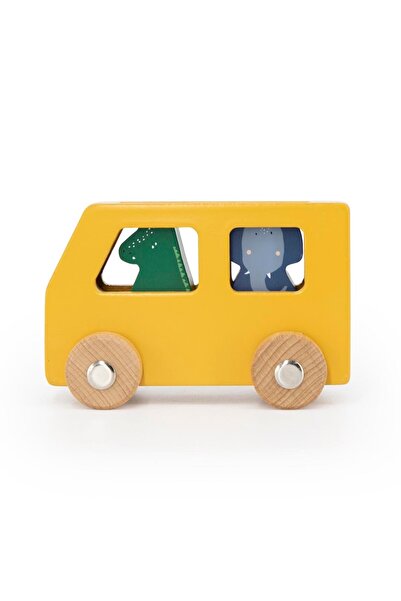 TRIXIE BV Wooden animal car set, TRIXIE, 18 months+
