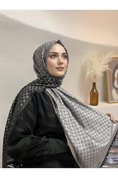 w white stars sports & wear Women-Girls Akr Pattern Double-Sided Shawl