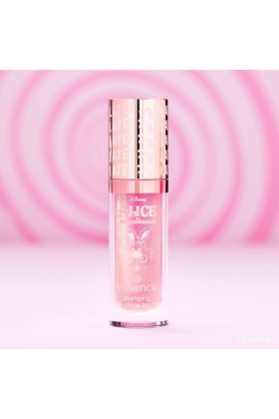 Essence Plumping High-Shine Lipgloss, Disney Alice in Wonderland, 02 Purrfect Smile, Essence, 4 ml