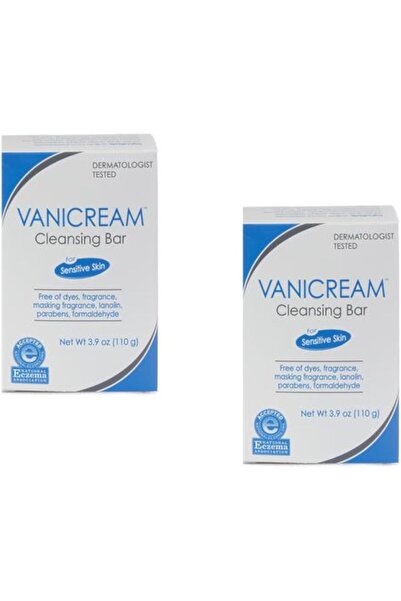 NONAMEE صابونة فاني كريم لتنظيف البشرة الحساسة، 4.3 أونصة (عبوة من قطعتين)