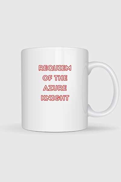Bahriyeli Collection Requiem of the Azure Knight Anime Printed Mug Cup