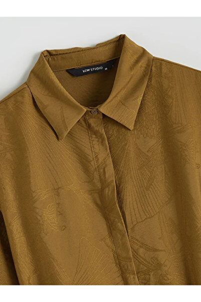 LC Waikiki Kendinden Desenli Kadın Gömlek Tunik