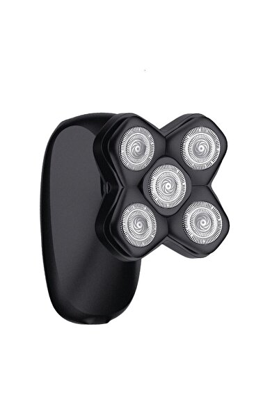 Green Lion 5-in-1 Rotary Shaver - Wet/Dry, DC260 Motor, 2-Speed, IPX7, Black