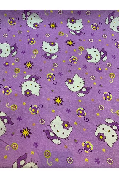 Genel Markalar Pazen Kumaş - Hello Kitty Desenli, En: 90 cm