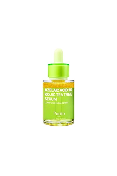 Purito Azelaic Acid 10% + Kojic Acid & Tea Tree Serum – Akne Karşıtı, Leke Düzeltici Serum