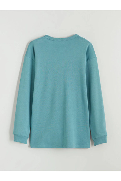 LC Waikiki Hanorac pentru băieți cu gât cu imprimeu