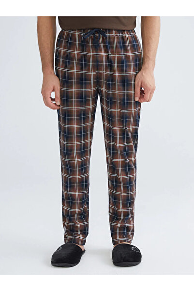 LC Waikiki Standard Pattern Plaid Men's Pajama Bottom