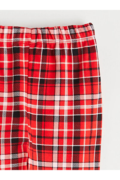 LC Waikiki Plaid Patterned Baby Girl Pajama Set