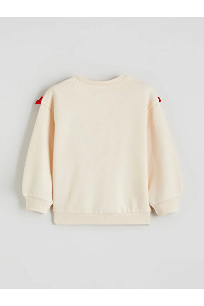 LC Waikiki Bicycle collar girl's thick sweatshirt 2-piece