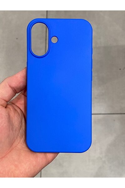 Mee.co حافظة سيليكون واقية مخملية متوافقة مع هاتف آيفون 16