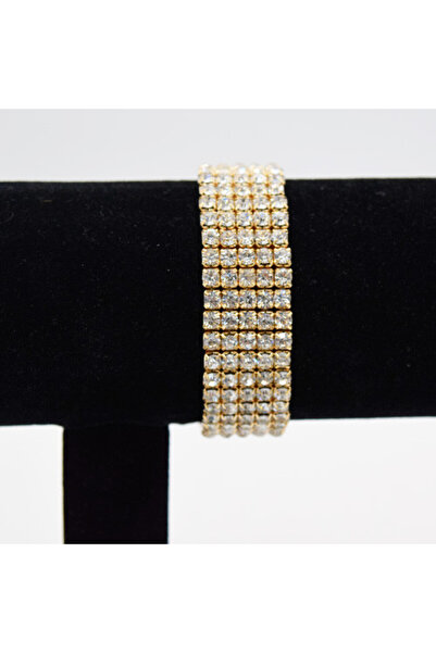 velve Bratara lata Noyr, cu pietre semipretioase, pentru femei, auriu, BN011