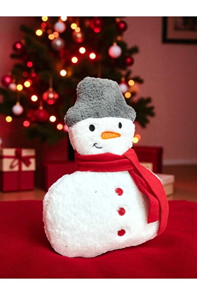 Mellito Toyzz Snowman Plush Pillow 40 cm Plush Toy Pillow