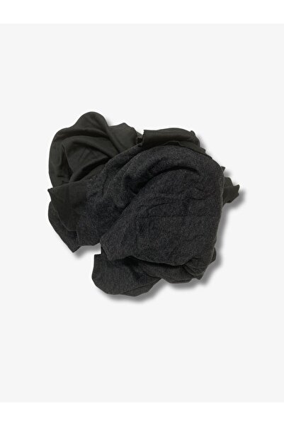 Yiğit Kumaş Ecrin Fabric Winter Combed Cotton, Piece 135X165 cm Anthracite Color