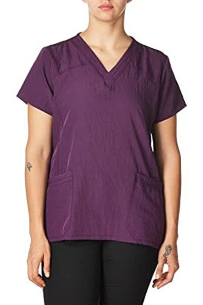WonderWink Women's V-Neck 4-Way Stretch Medical Scrub Top
