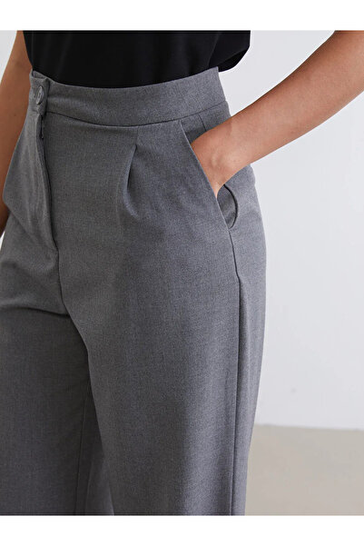 LC Waikiki Loose Fit Wide Leg Women's Pleated Pants