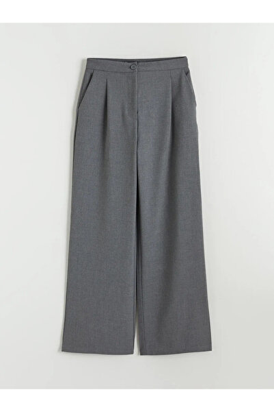 LC Waikiki Loose Fit Wide Leg Women's Pleated Pants