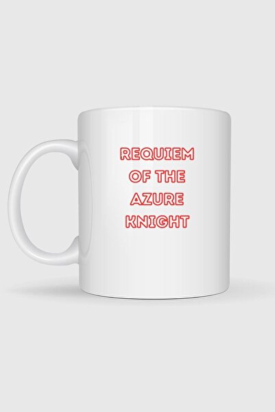 Bahriyeli Collection Requiem of the Azure Knight Anime Printed Mug Cup