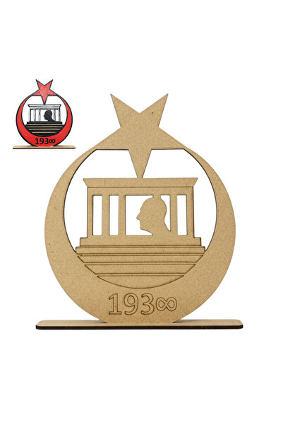 KİDOSE Anıtkabir ve Atatürk Ahşap Tasarım Kiti – Türk Bayrağı Etkinlik Seti