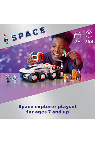 LEGO ® City Big Rover, Space Exploration Missions - Discover a Galaxy Space X 758 Pieces