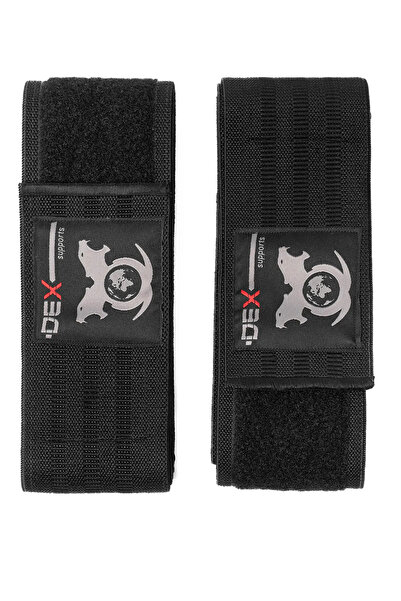 Dex Supports Weight Lifting Strap Barbell Strap Lifting Straps Pro, Sports Knee Brace Knee Wraps Legend Set of 2