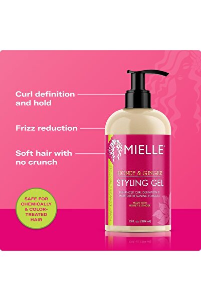 MQ Mielle Organics Honey & Ginger Styling Gel - 384 ml