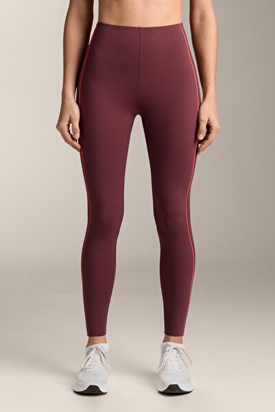 Oysho High-rise Compressive core-control 65cm ankle-length leggings