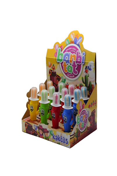 KASALAK GIDA BAMBİ TAT KAKTÜS EMZİK ŞEKER 12 ADET