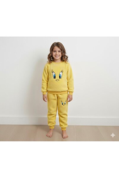 KOKOŞ BEBEK Plush Girl's Suit - 2/9 Years Old - 31550