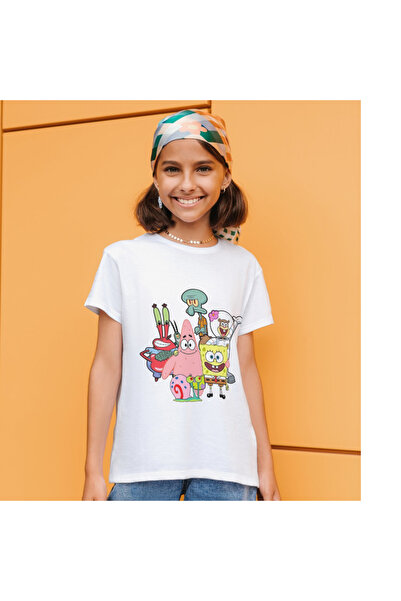 ALPŞAN TİCARET سبونجبوب كيدز تي شيرت سبونج بوب كيدز تي شيرت للكبار