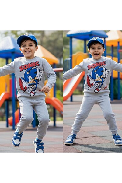 KOKOŞ BEBEK Sonic Fleece-Lined Boy's Suit - 3/9 Years Old - 31553