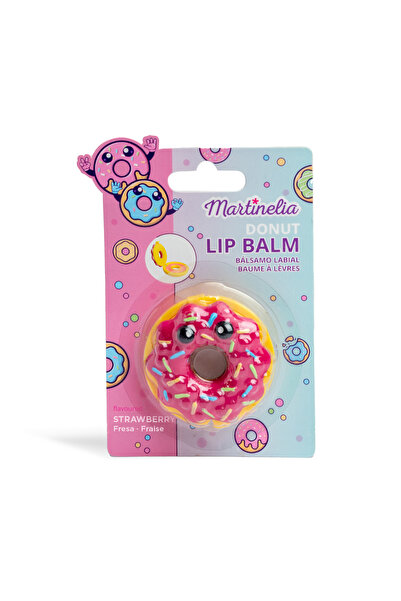 Martinelia World Donut Anahtarlık Şeklinde Dudak Balmı Çilek