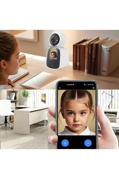 Closeli 3MP Security Camera,WiFi Camera,Surveillance Camera,Baby Monitor Camera,Two-Way Video Call