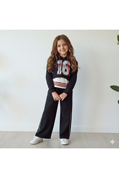 KOKOŞ BEBEK Oversized 3 Piece Girls' Set - Age 5/14 - 31557