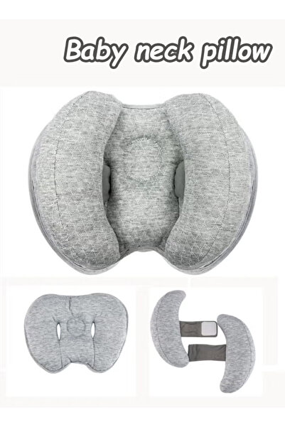 Generic Baby Neck Pillow - Toddler Car Headrest - Adjustable Toddler Neck Support, Car Seat Travel Pillow